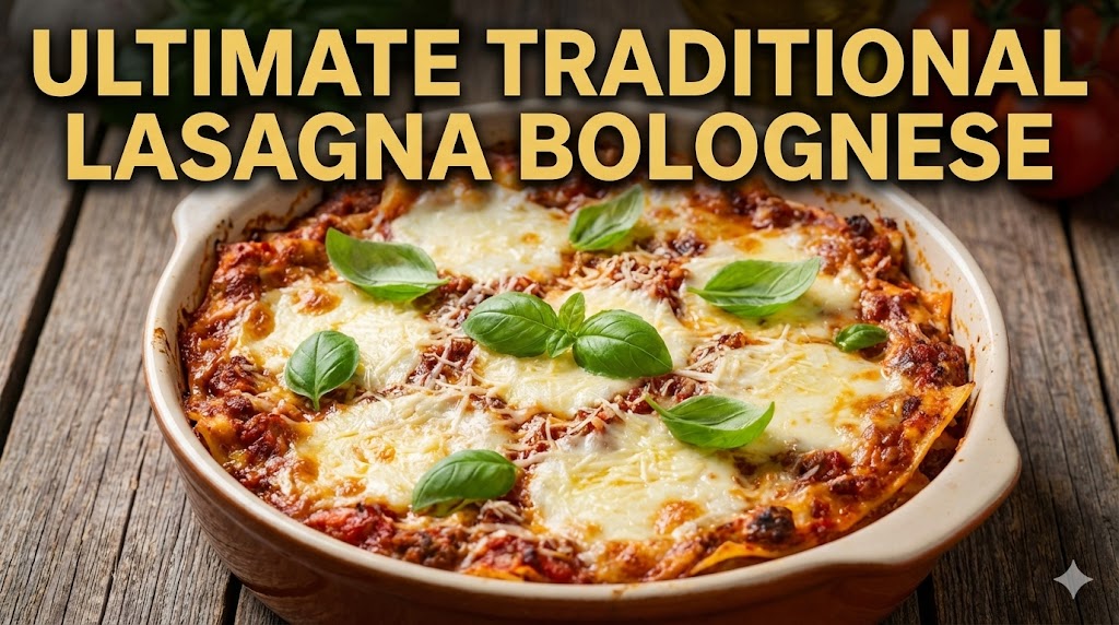 Ultimate Traditional Lasagna Bolognese