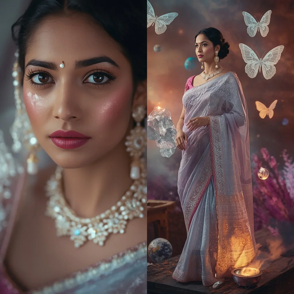 Saree Prompts