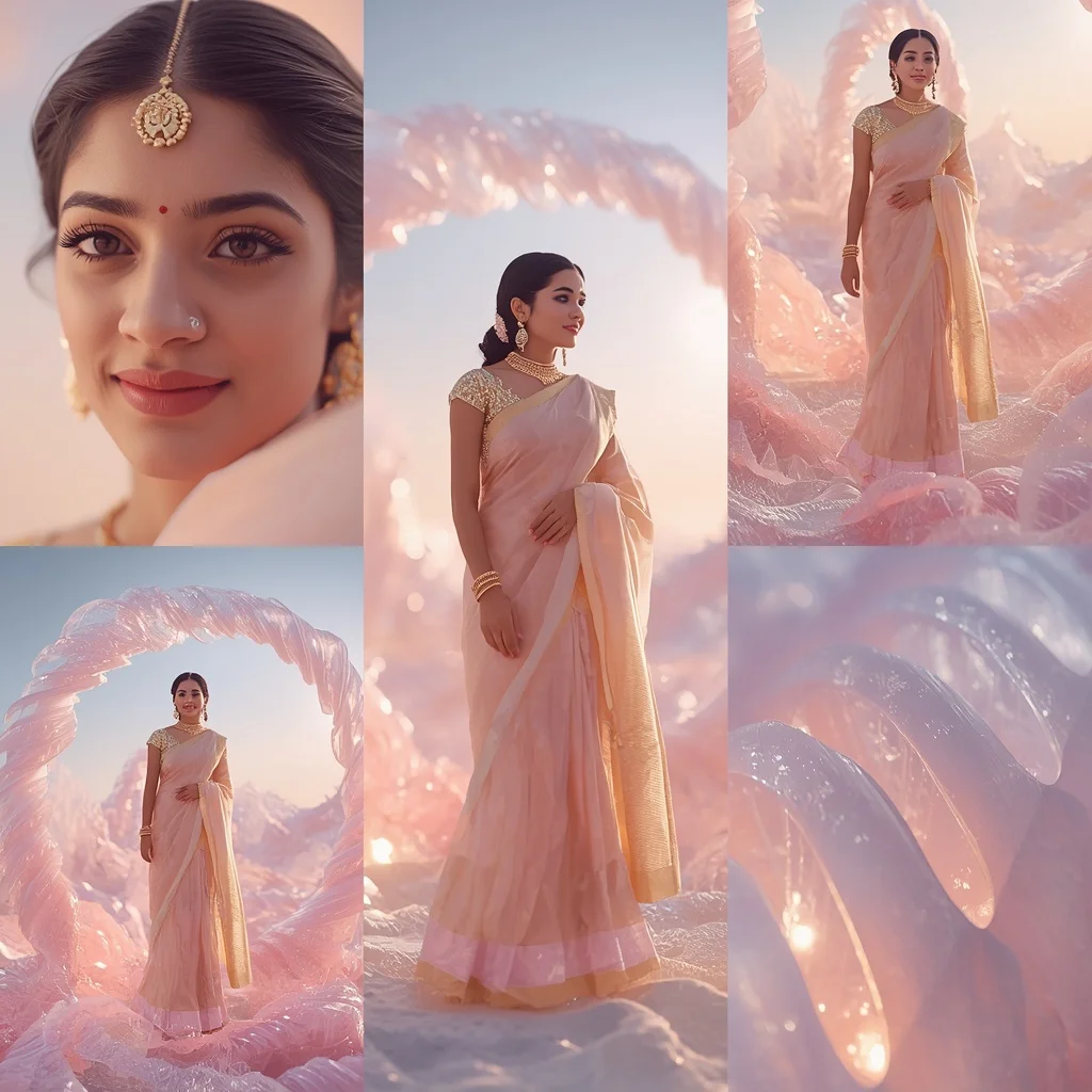 Saree Prompts
